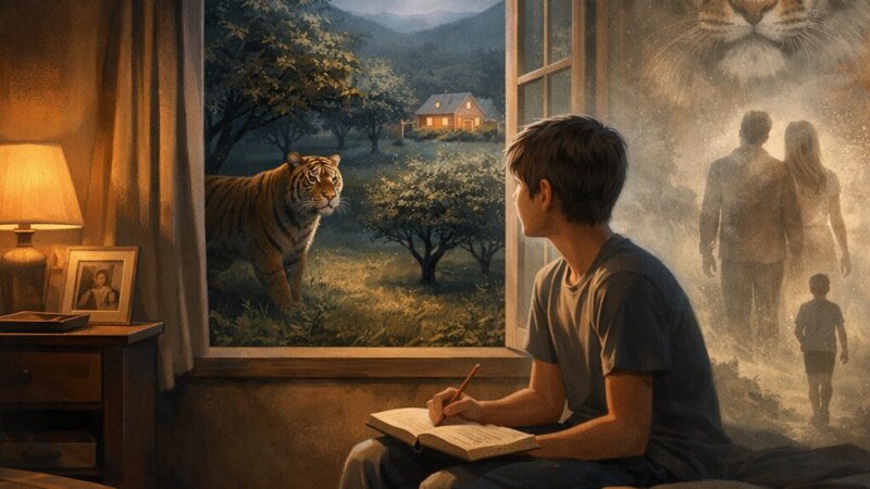The Tiger Orchard Door van Joyce Sweeney: Analyse van jeugdthema's en identiteit