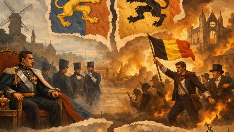 Van het Verenigd Koninkrijk der Nederlanden tot de huidige Belgische samenleving: een historische analyse