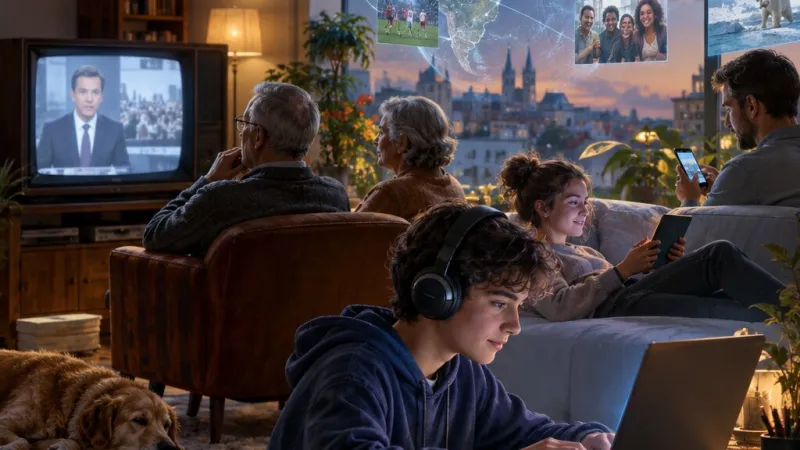 Van televisie tot internet: hoe media ons leven veranderden