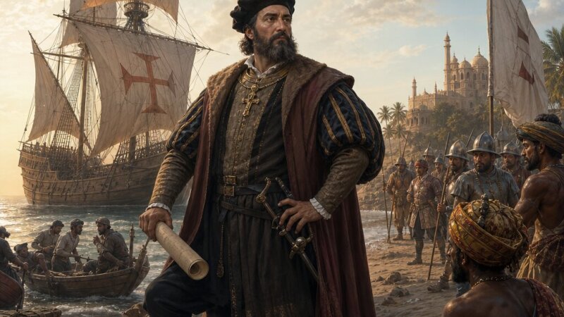 Vasco da Gama: ontdekker en symbool van koloniale macht