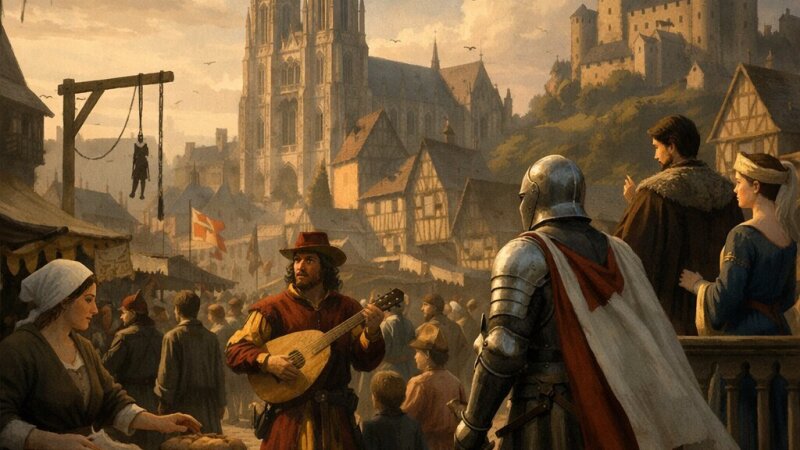Volkscultuur en stadsleven in de middeleeuwen: identiteit en macht