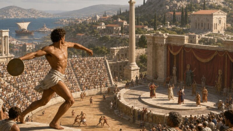 Vrije tijd in het oude Griekenland en Rome