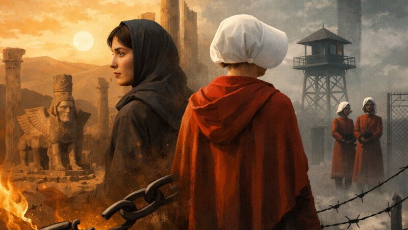Vrijheid en religie in Persepolis en The Handmaid's Tale vergelijken