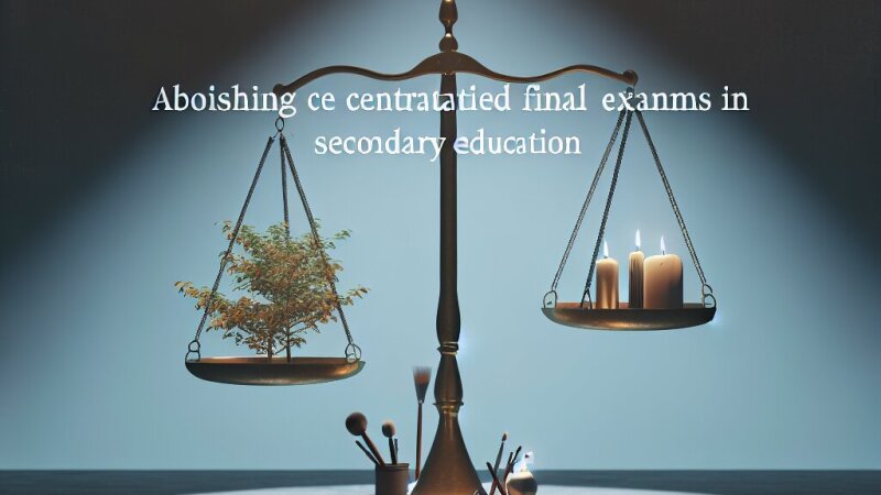 Waarom we de centrale eindexamens in het secundair beter afschaffen