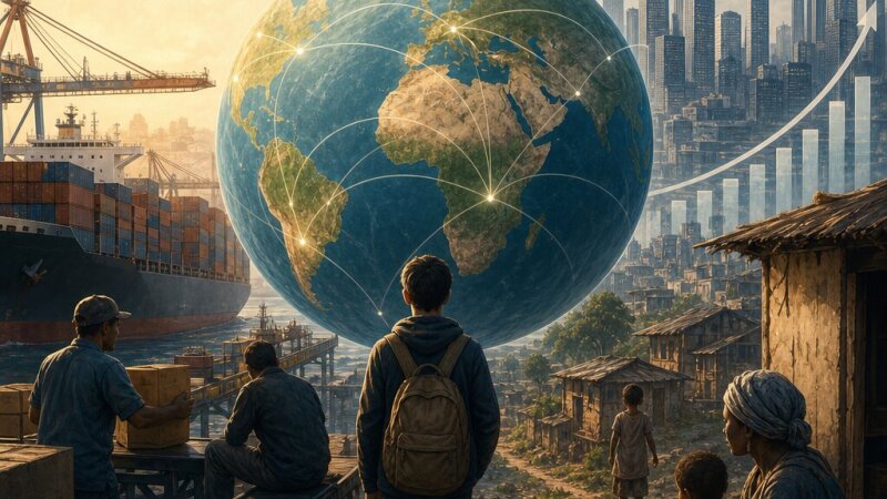 Wereldeconomie: globale handel en onderlinge afhankelijkheid