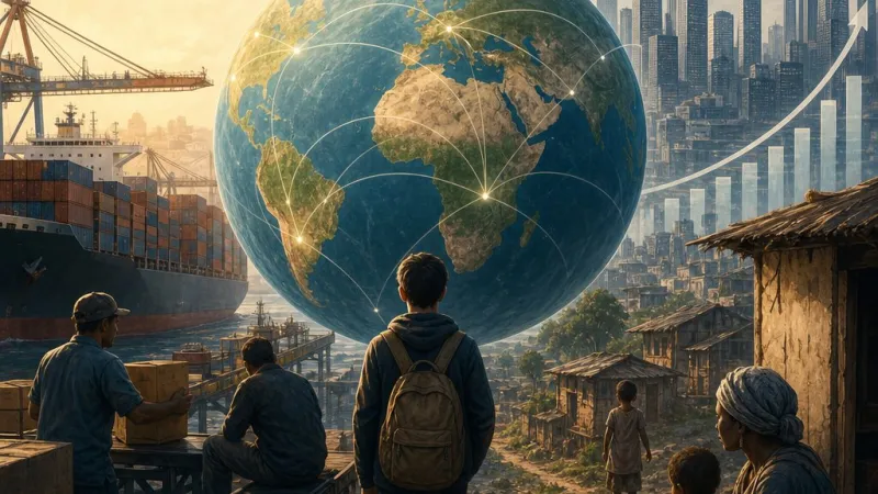 Wereldeconomie: globale handel en onderlinge afhankelijkheid
