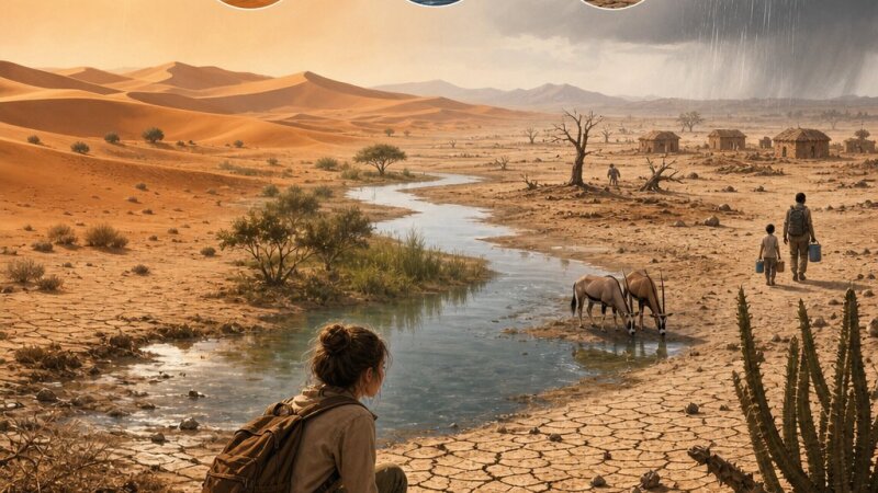 Woestijnen: klimaat, landschap en watertekort